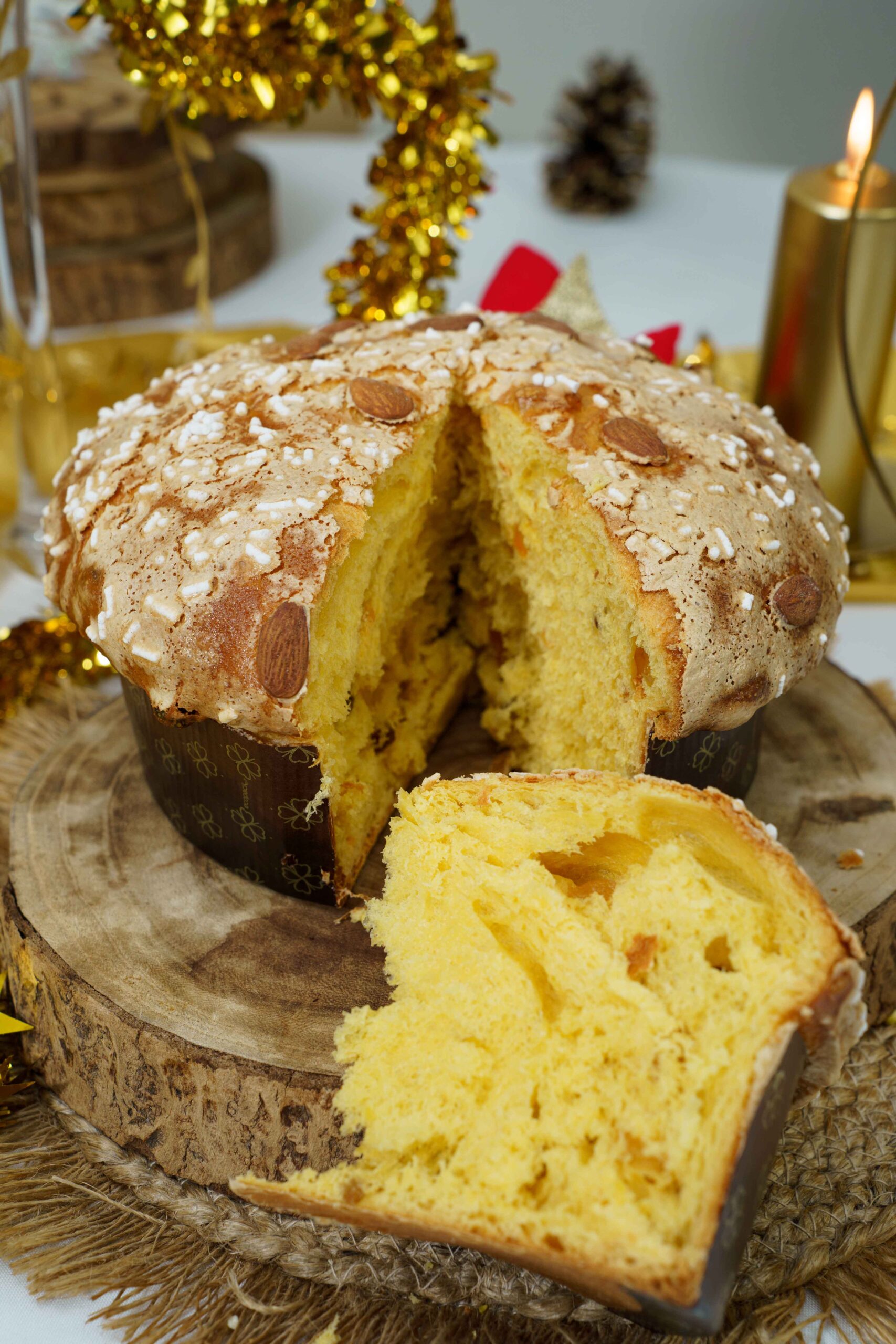 Panettone Ricetta Classica uva e arancia